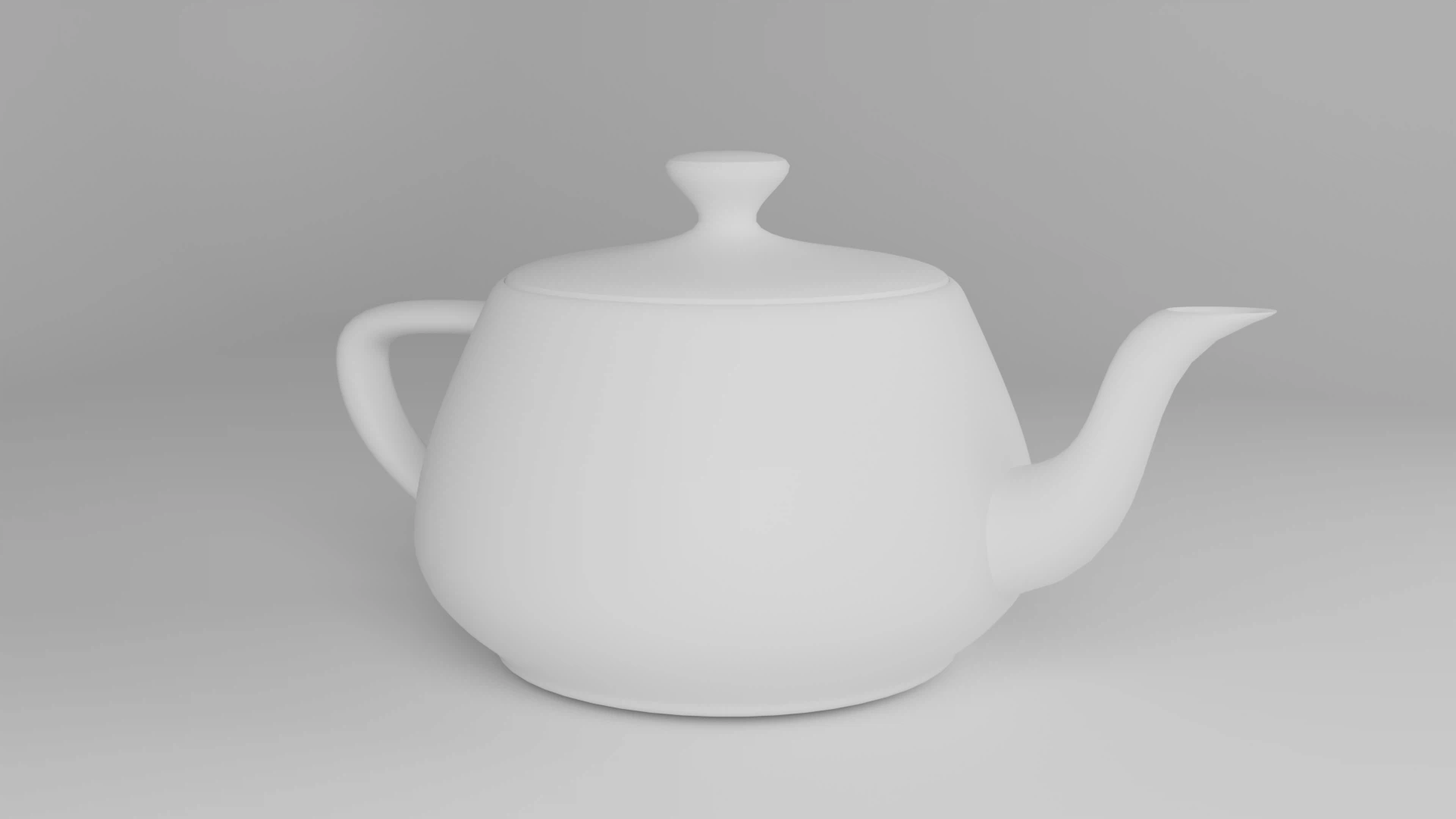 3Dモデルの例。これはUtah teapotとして知られる、世界一有名な3Dモデルのひとつ