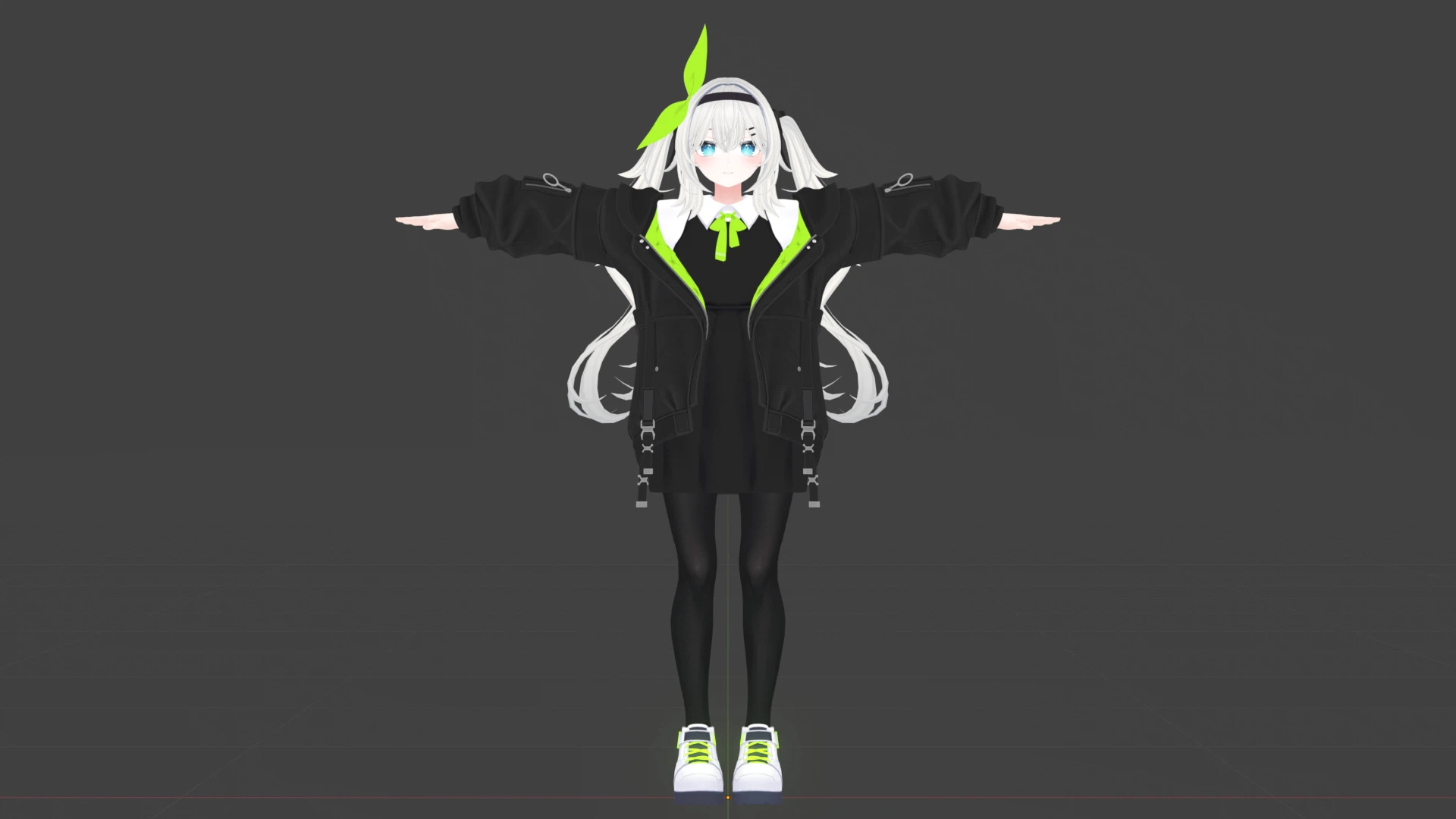 筆者がVRChatで使っているアバターはなんと17万ポリゴンもある。VRChatユーザーはこのようなアバターを「重い女」と呼ぶ